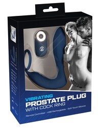 Remote Anal Vibe with Cockring